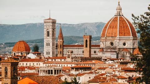 Panoramic view of Florence