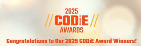The Theia Codie Award logo